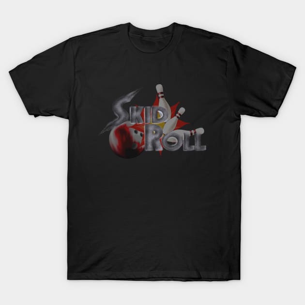 Skid Roll Bowling Shirt T-Shirt by OutPsyder